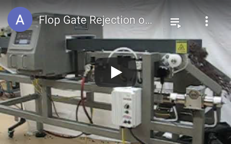 Flop Gate Rejection on ProScan Conveyor System