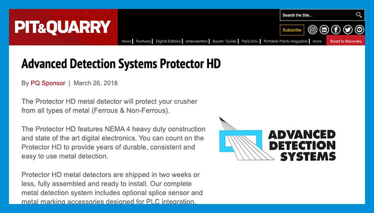ADS Protector HD News Release