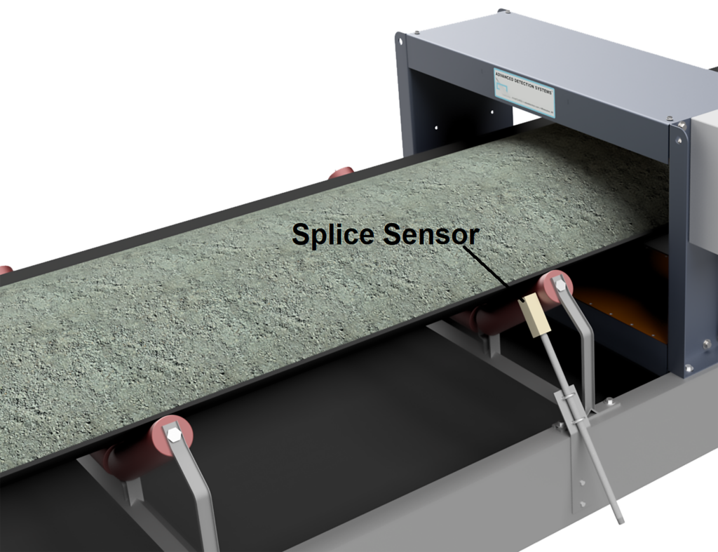 Splice Sensor on Metal Detector Conveyor