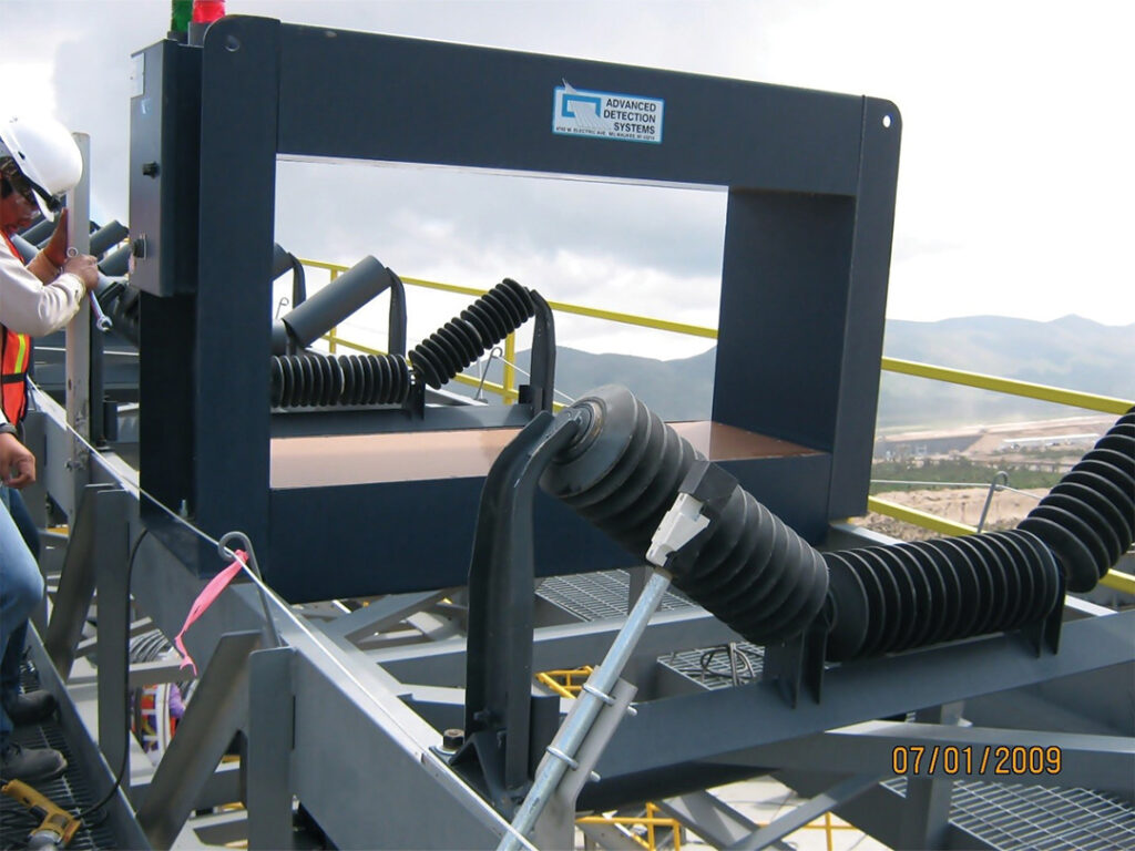 New Conveyor Belt Metal Detector Installation 